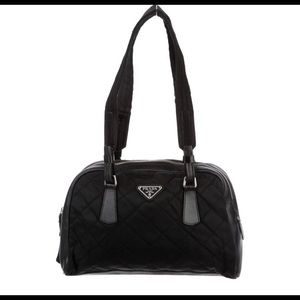 Vintage Quilted Nylon Tessuto Bag